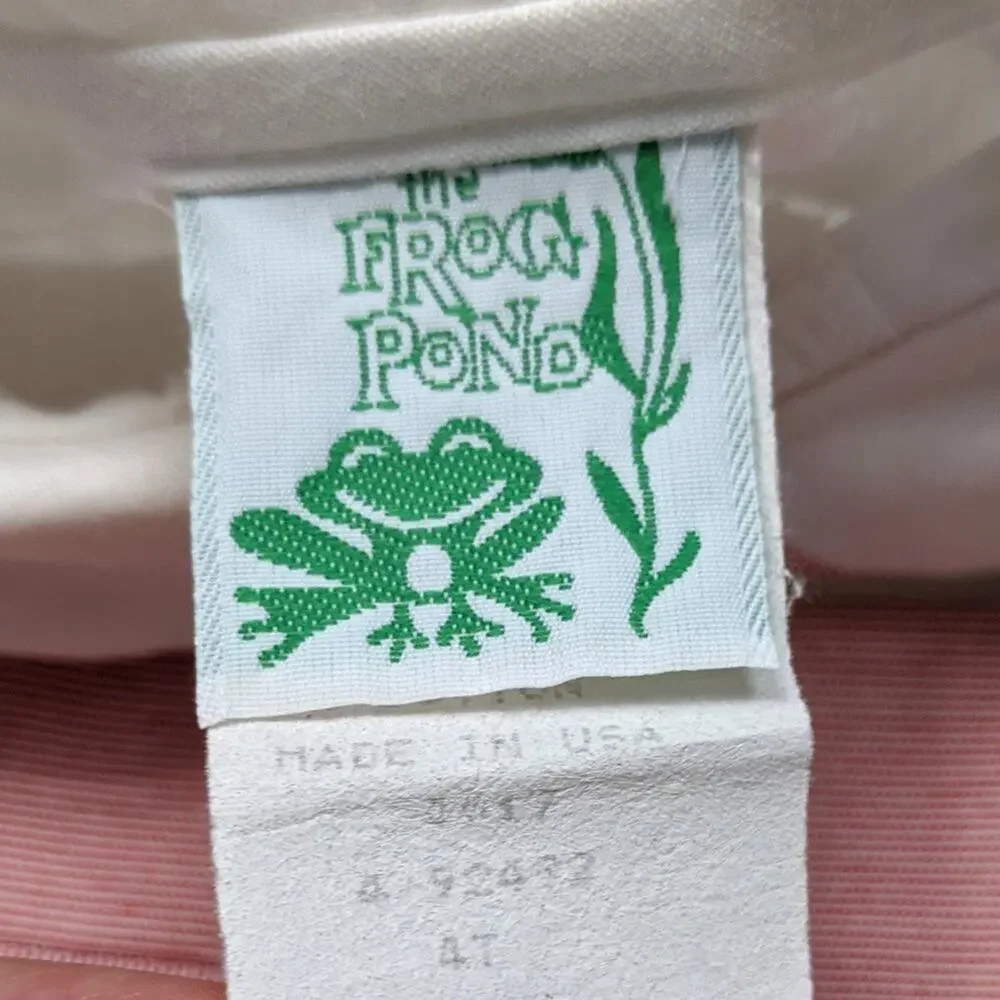 Vintage Frog Pond Red Puppy Racer Jon Jon Sz 18-24m